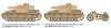 Tamiya 25208 Panzerkampfwagen IV Ausf F. & Motorcycle North Africa 1/35